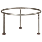 Fire Pit 21.7"x21.7"x15" Iron