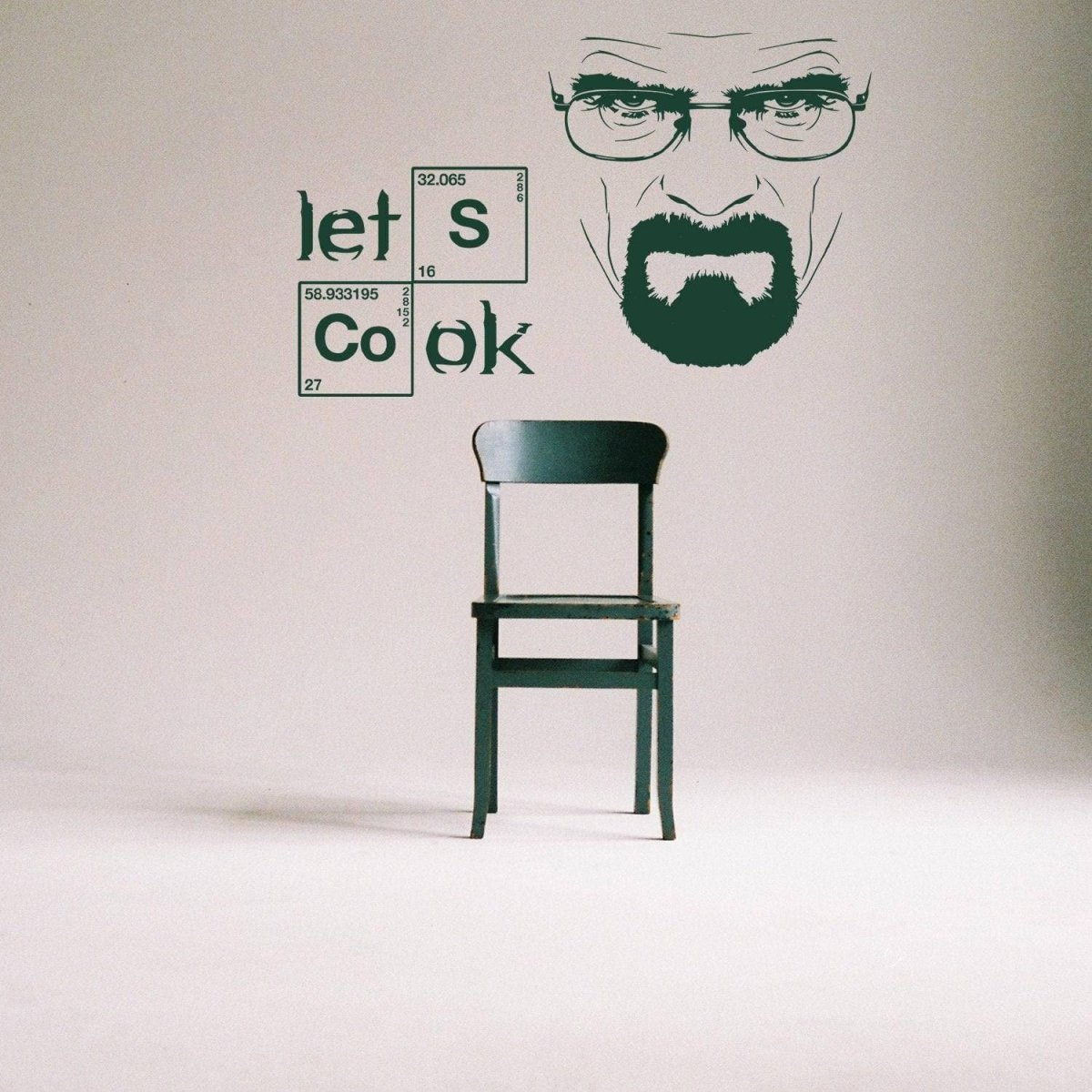 "Breaking Bad" Themed Quote Wall Sticker Decal - Kitchen Wall Decorations