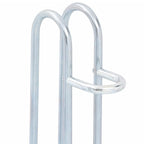 Bicycle Stand for 4 Bikes Floor Freestanding Galvanized Steel