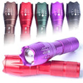 Color: Purple - Grab-N-Go Zoomable Focusing Flashlight In 5 Colors
