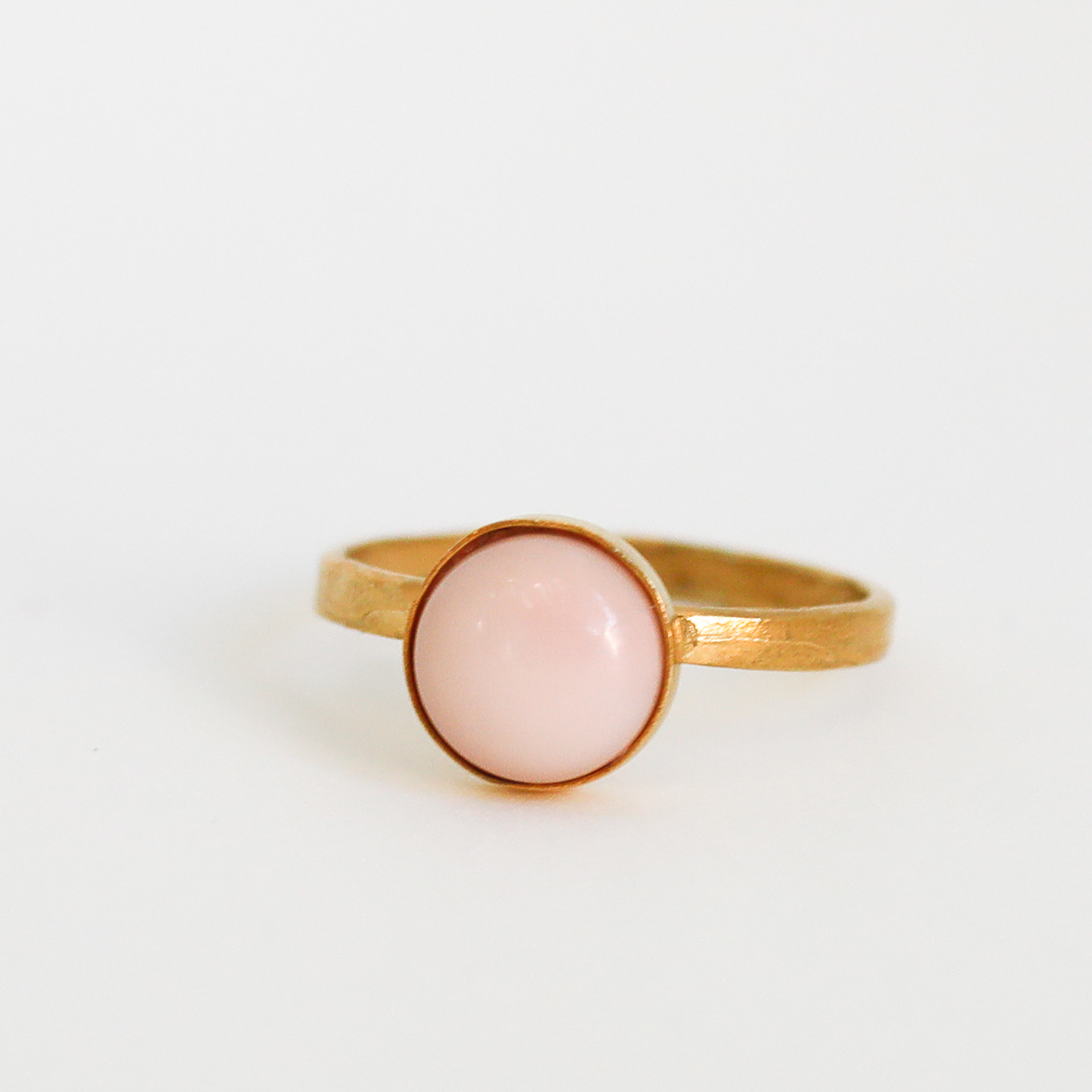 Limited Edition Gemstone Stacking Rings - Opal, Chrysoprase, Lapis, Malachite or Moonstone