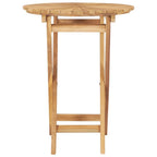 Folding Patio Table  23.6" Solid Teak Wood