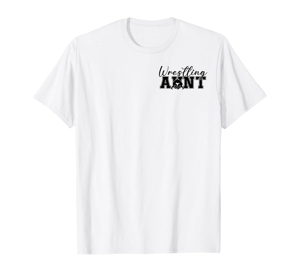 Wrestling Aunt My Heart Is That Mat T-Shirt - Aesthetic Graphic Unisex