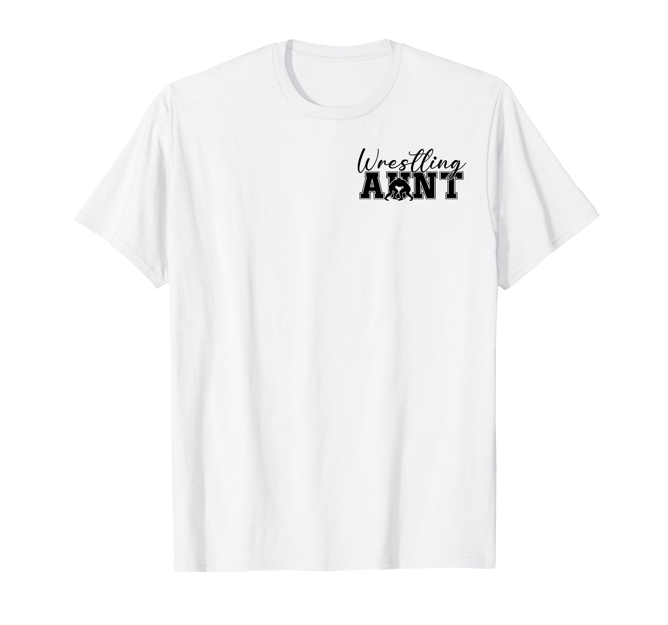 Wrestling Aunt My Heart Is That Mat T-Shirt - Aesthetic Graphic Unisex