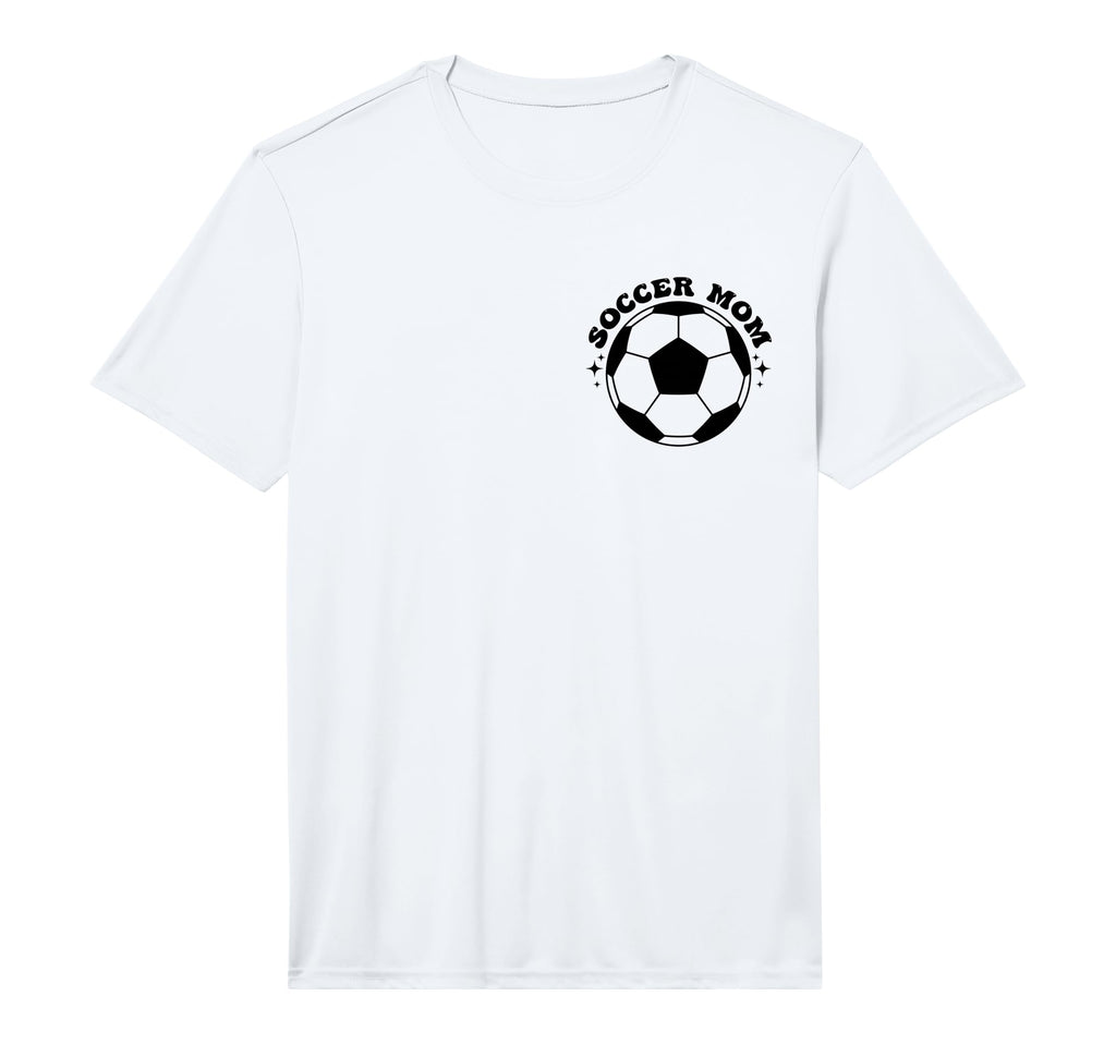 Mens Soccer Mom Lets Kick Some Grass T-Shirt - Minimalist Print Men Women