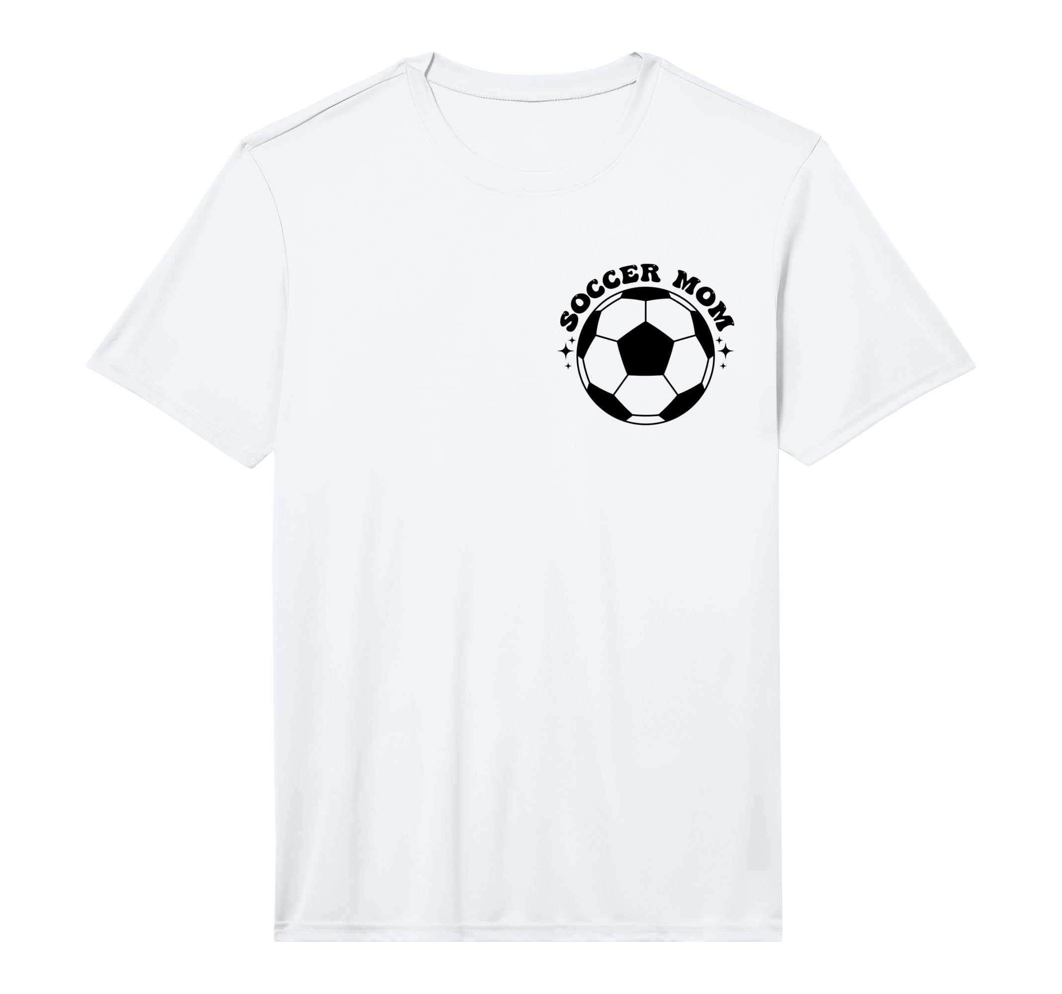 Mens Soccer Mom Lets Kick Some Grass T-Shirt - Minimalist Print Men Women