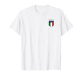 Italia Soccer Double Sided T-Shirt - Unique Graphic Unisex