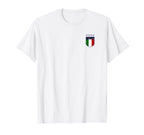 Italia Soccer Double Sided T-Shirt - Minimalist Print Unisex