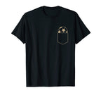 Soccer Ball Pocket Soccer Lover Football T-Shirt - Graphic Print Unisex