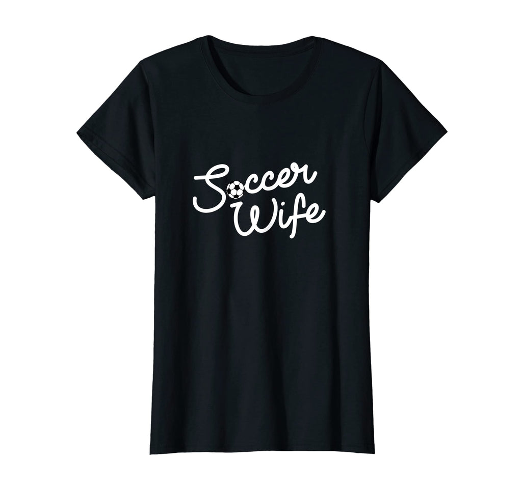 Womens Soccer Wife Script Game Day T-Shirt - Aesthetic Graphic for Adults