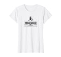 Proud Soccer Mom Daughter Silhouette T-Shirt - Custom Art Print for Adults