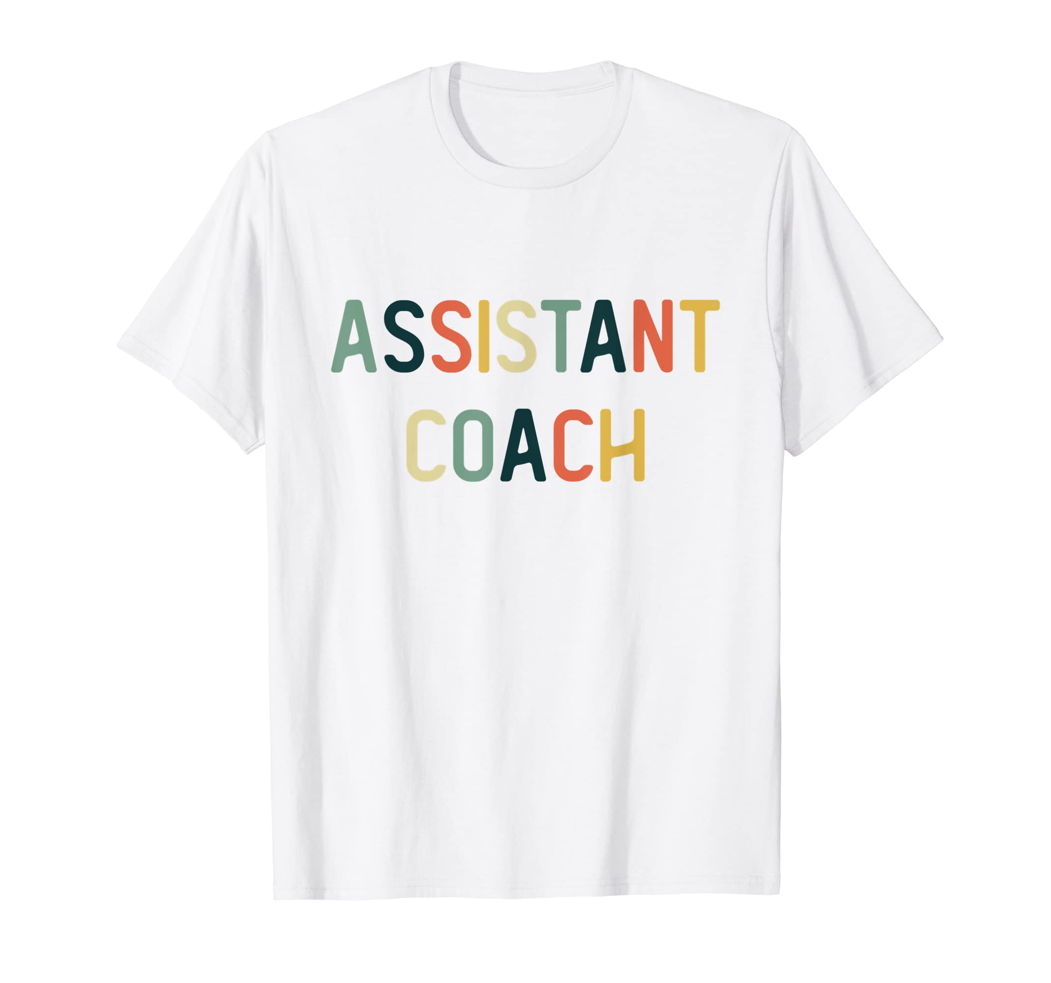 Assistant Soccer Coach Assistant T-Shirt - Aesthetic Graphic for Adults