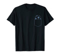 Soccer Ball Pocket Soccer Lover T-Shirt - Novelty Apparel for Adults