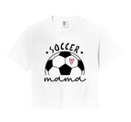 Soccer Mama Heart Ball Game Day Hoodie - Custom Art Print Men Women
