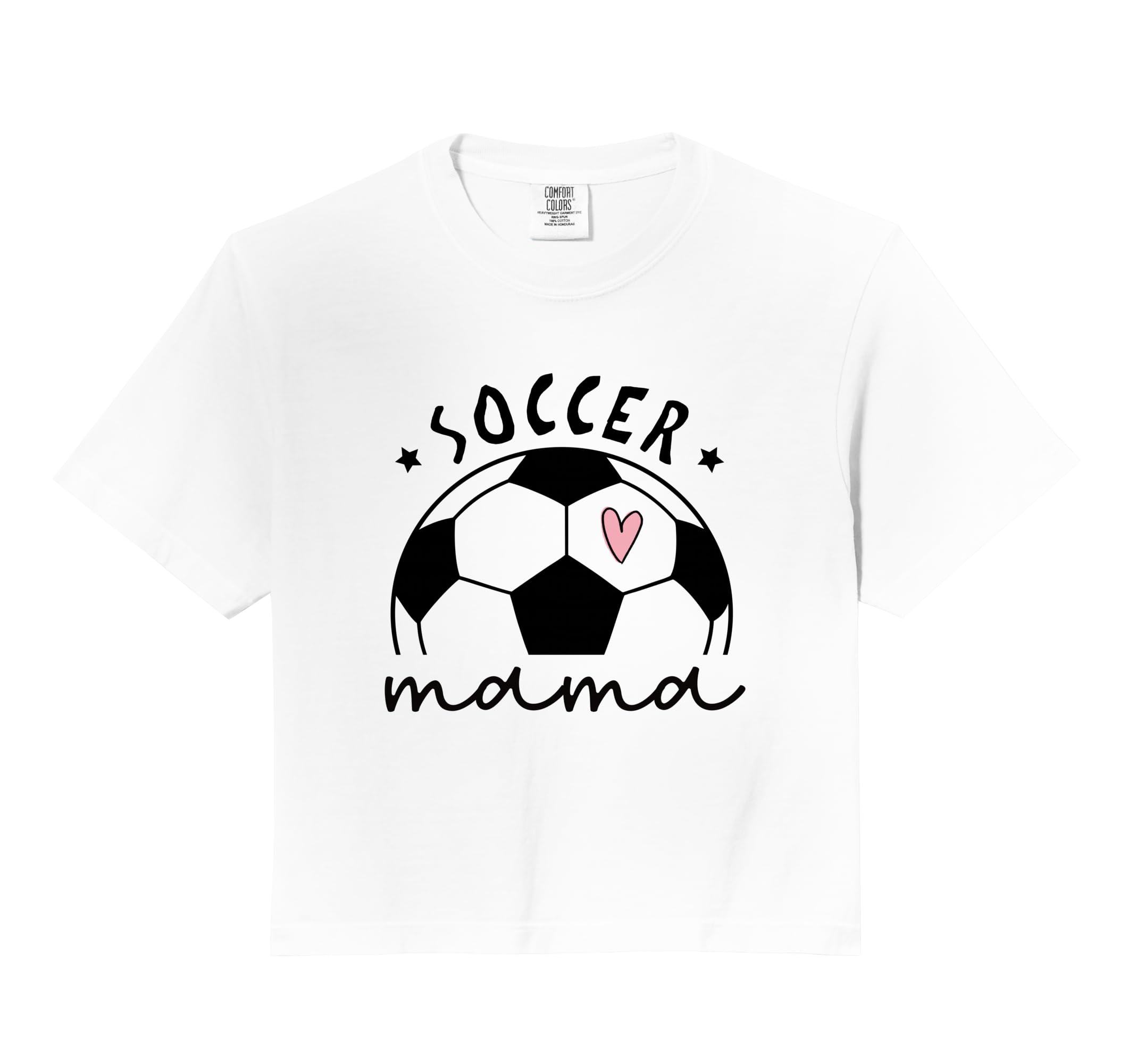 Soccer Mama Heart Ball Game Day Hoodie - Custom Art Print Men Women