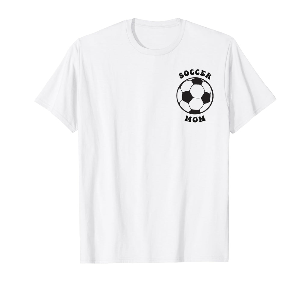 Crazy Proud Always Loud Soccer Mom T-Shirt - Trendy Graphic Men Women