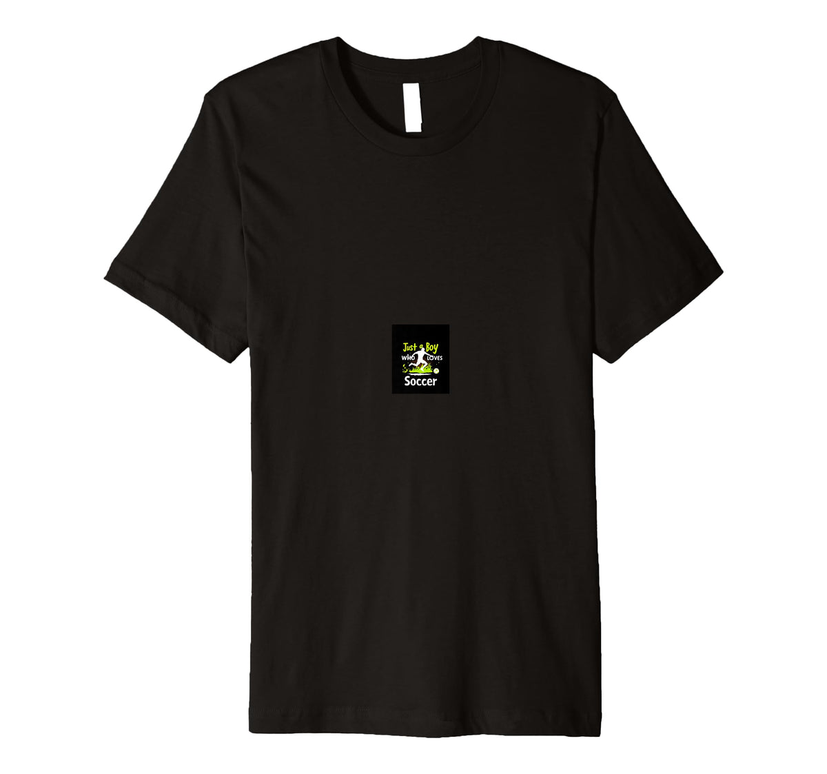 Just Who Loves Soccer T-Shirt - Fun Novelty Design Men Women