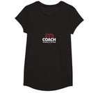 Soccer Coach Heart Team Inspiring T-Shirt - Streetwear Style for Adults