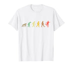 Football Soccer Evolution T-Shirt - Minimalist Print for Adults