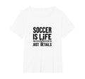 Soccer Is Life Soccer Dads Sporty T-Shirt - Trendy Graphic for Adults