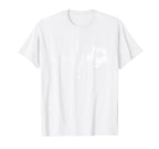 Soccer Heartbeat Ecg Ball Minimal T-Shirt - Fun Novelty Design Unisex