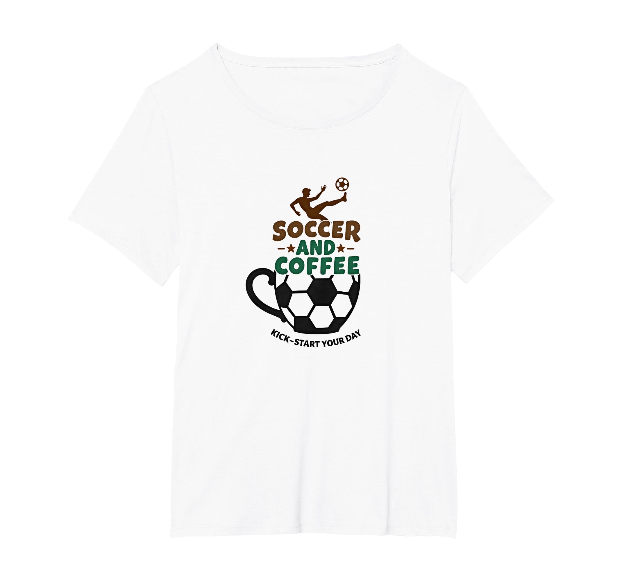Soccer Mom Soccer And Coffee Kick Sweatshirt - Unique Graphic Men Women