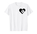 Soccer Love Heart Fans And Players T-Shirt - Graphic Print for Adults