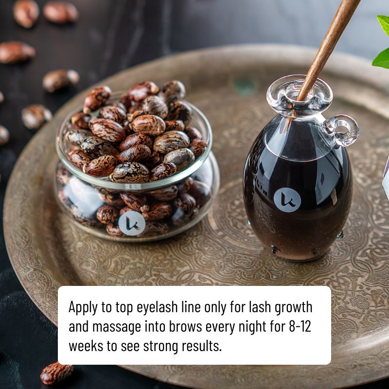 Black Castor Oil for Hair & Brows