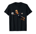 Tung Sahur Goalkeeper Funny Soccer T-Shirt - Novelty Apparel Unisex