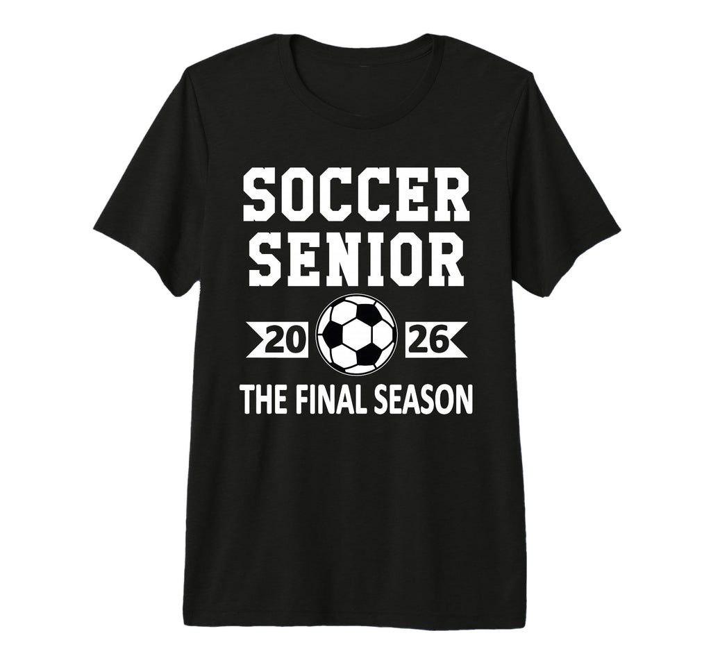Senior Class 2026 Soccer Senior Night T-Shirt - Trendy Graphic Men Women