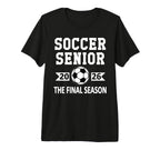 Senior Class 2026 Soccer Senior Night T-Shirt - Trendy Graphic Men Women