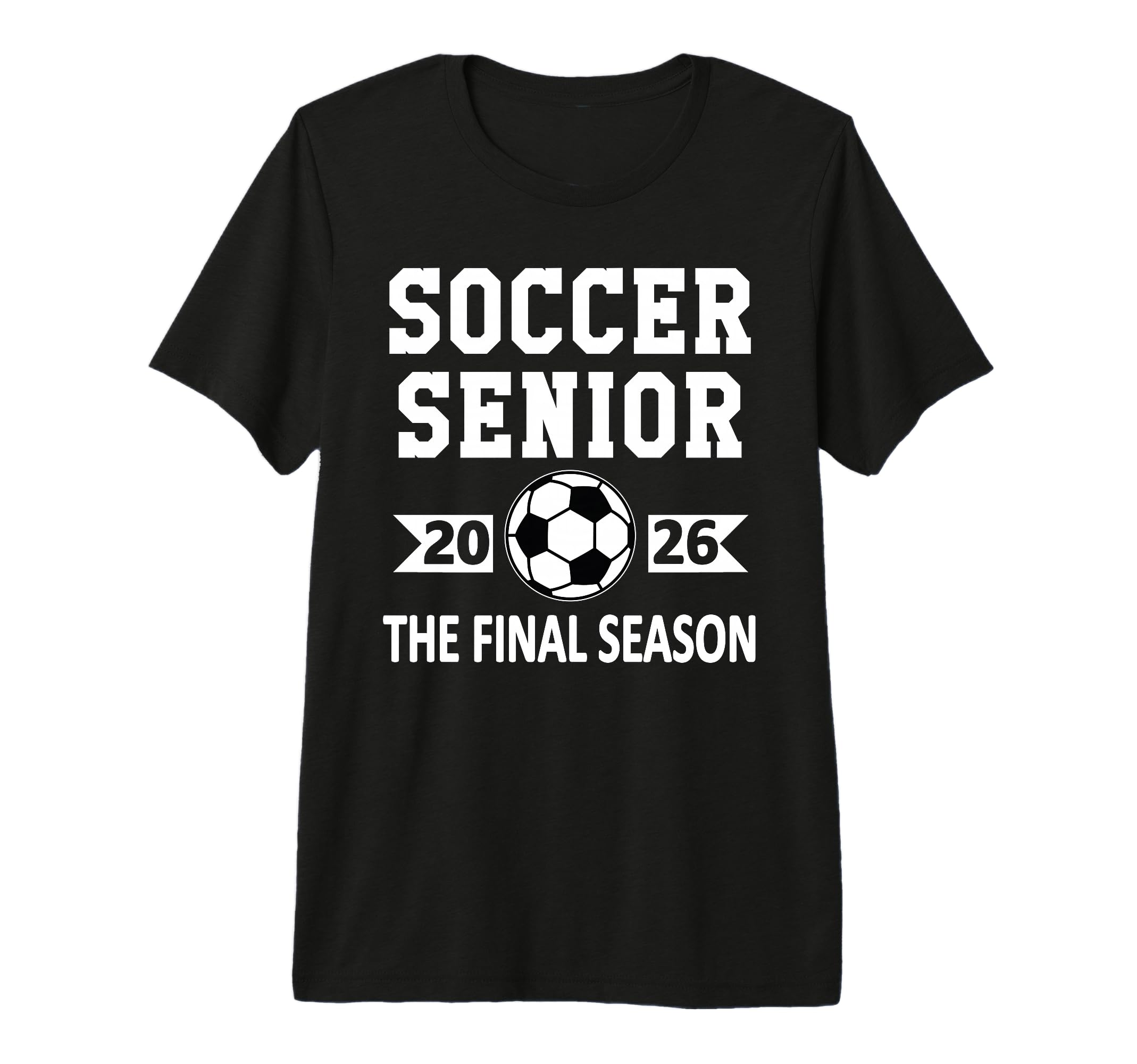 Senior Class 2026 Soccer Senior Night T-Shirt - Trendy Graphic Men Women