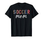 Soccer Mom Leopard Mama Player Game Day T-Shirt - Unique Graphic Men Women