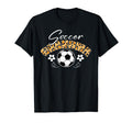 Soccer Grandma Leopard Family Cheer T-Shirt - Graphic Print Men Women