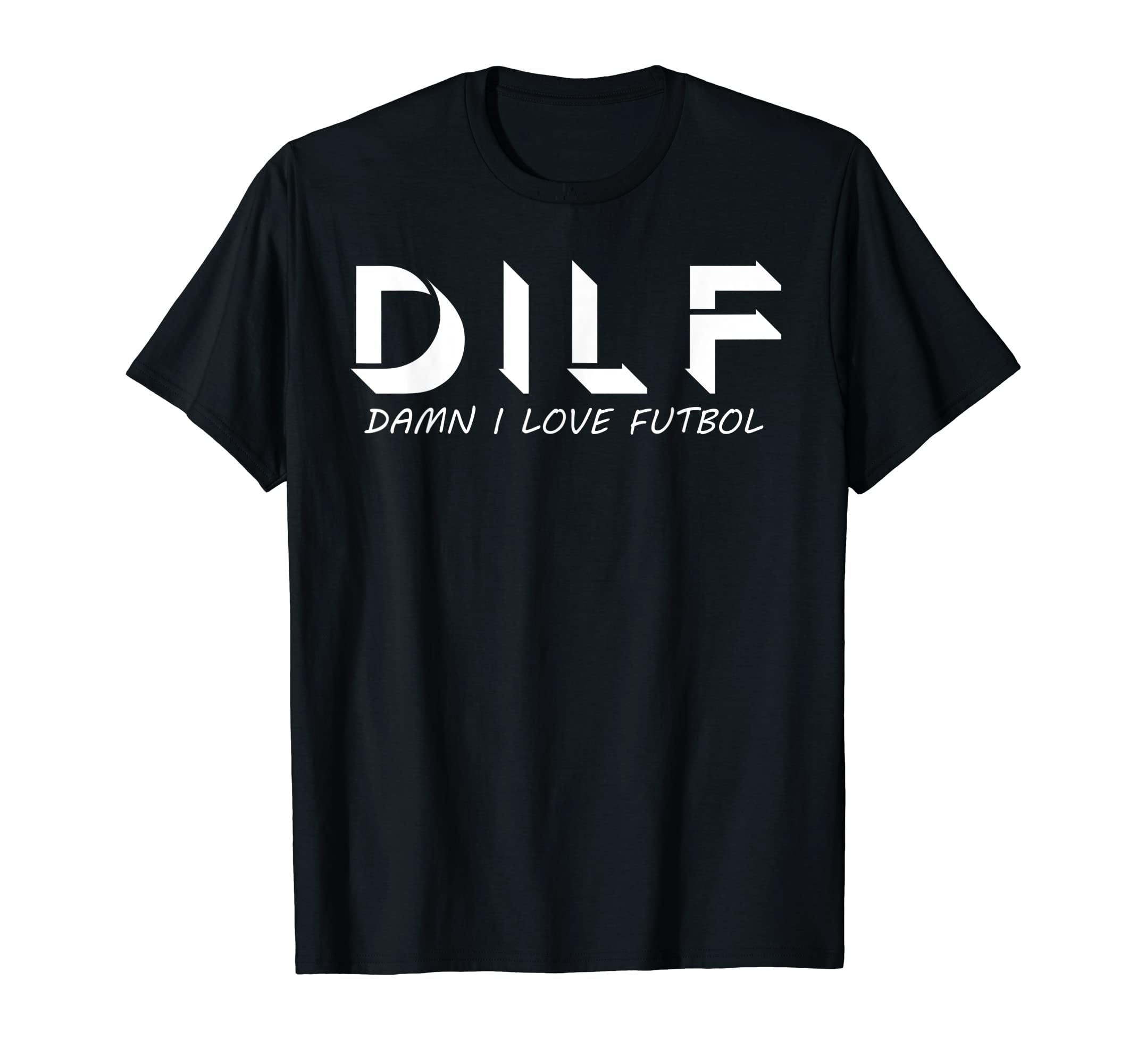 Mens Funny Dad Joke Dilf Damn I Love T-Shirt - Minimalist Print Unisex