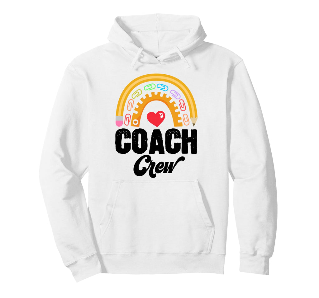 Coach Crew Instructional Coach Reading Hoodie - Fun Novelty Design Unisex