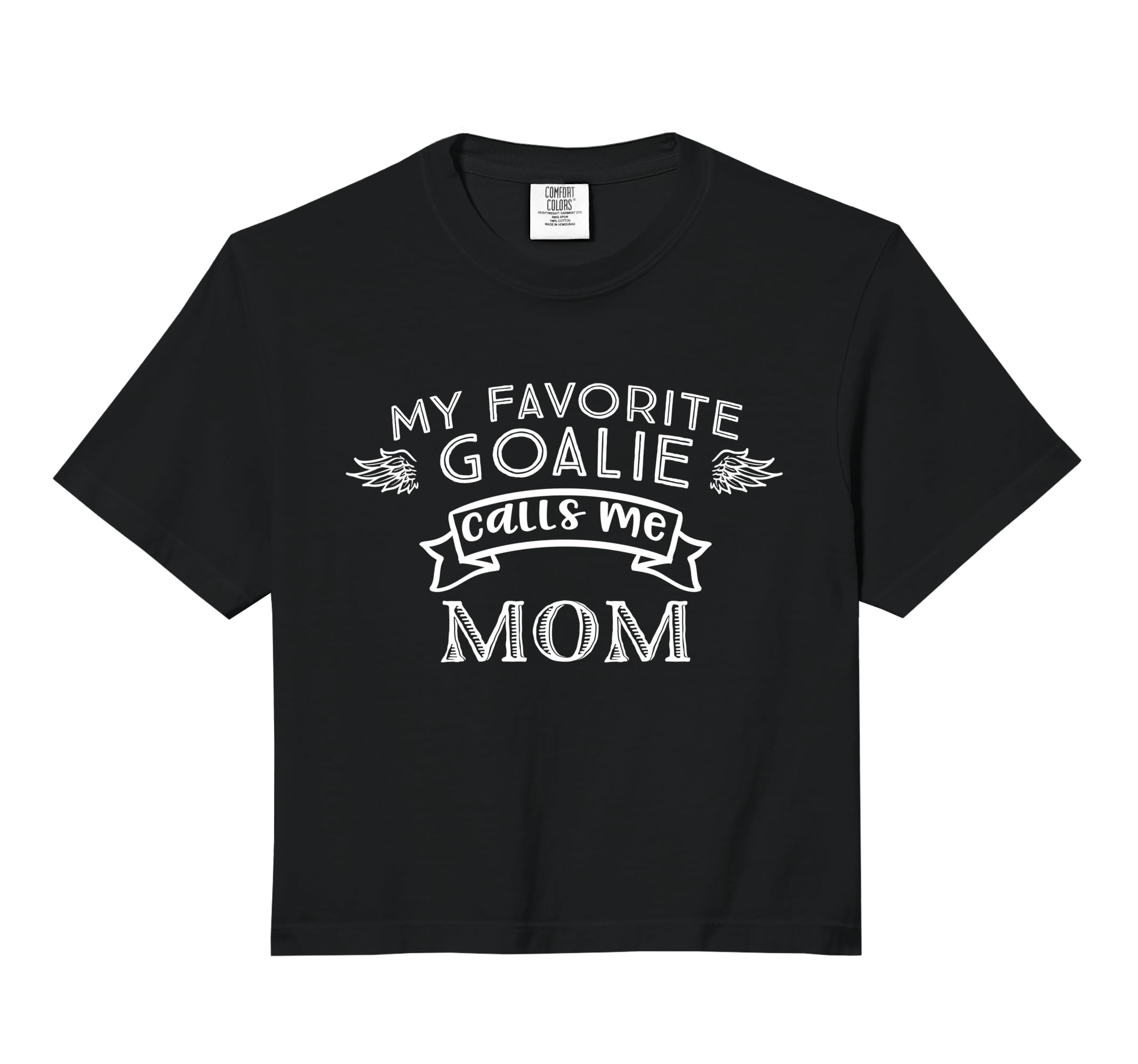 Goalie Mom My Favorite Goalie Calls Me Mom Hoodie - Novelty Apparel Unisex
