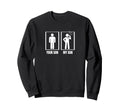 Umpire Your Son My Son Dad Mom Funny Sweatshirt - Graphic Print for Adults