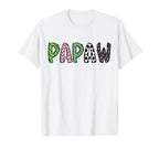 Soccer Papaw Funny Soccer Birthday T-Shirt - Minimalist Print for Adults