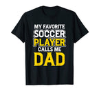 New First Time Dad To Be Me Soccer Daddy T-Shirt - Aesthetic Graphic Unisex