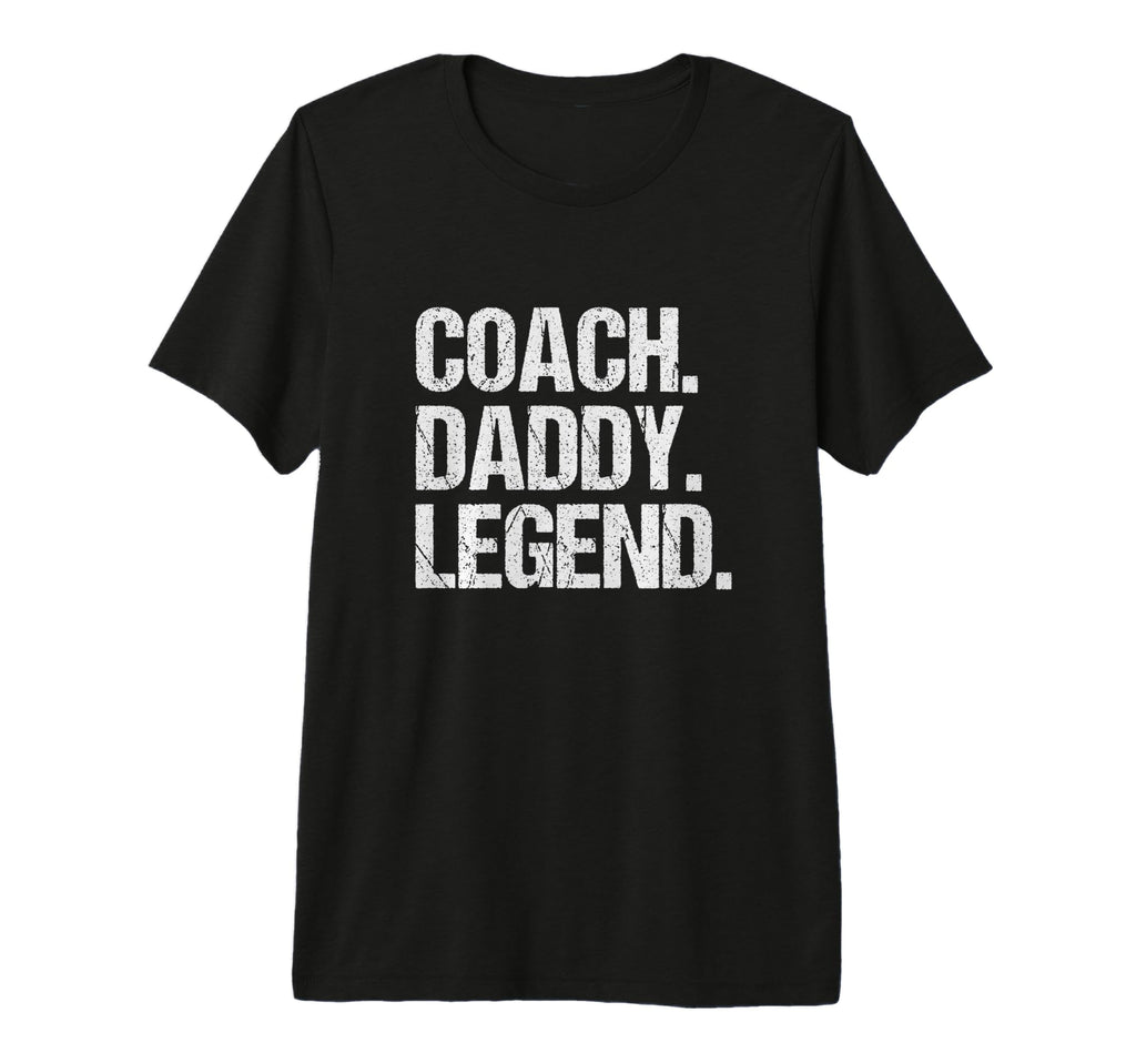 Mens Coach Daddy Legend T-Shirt - Aesthetic Graphic for Adults