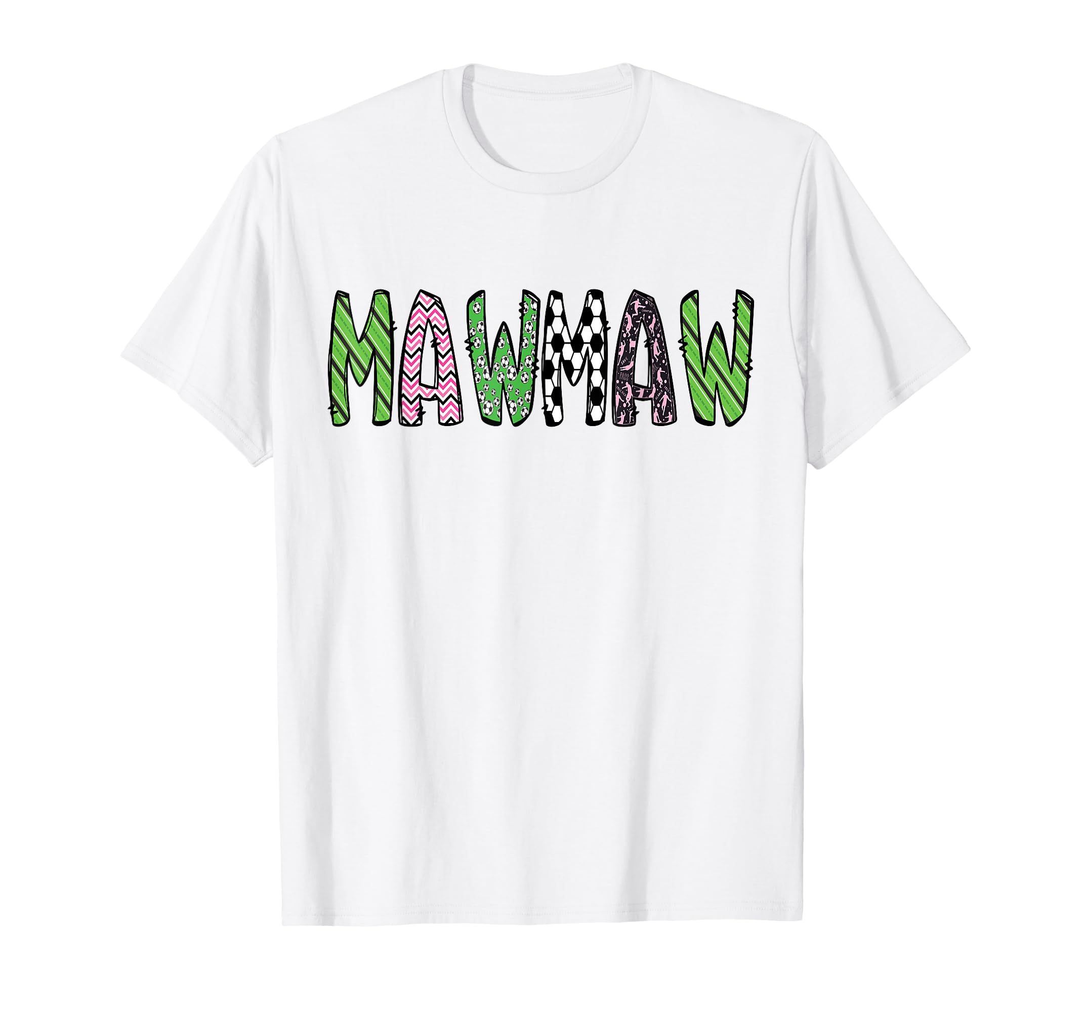 Soccer Mawmaw Funny Soccer T-Shirt - Fun Novelty Design for Adults