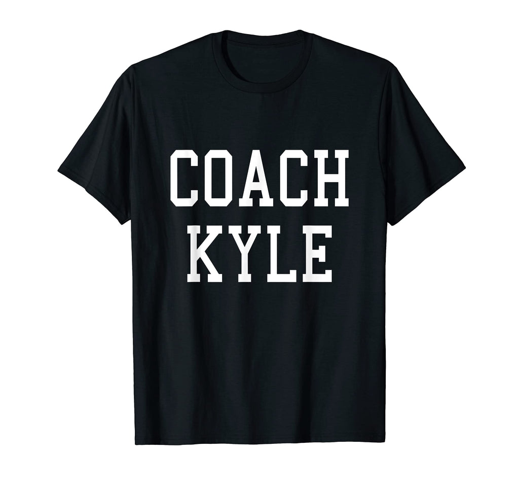 Coach Kyle Custom Football Soccer T-Shirt - Minimalist Print Men Women