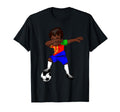 Dabbing Soccer Eritrea Eritrean T-Shirt - Fun Novelty Design Men Women
