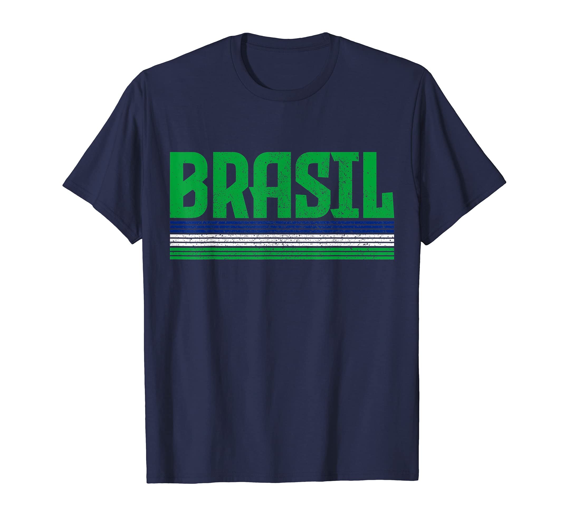 Brasil Brasilian Flag Brazil T-Shirt - Fun Novelty Design Men Women