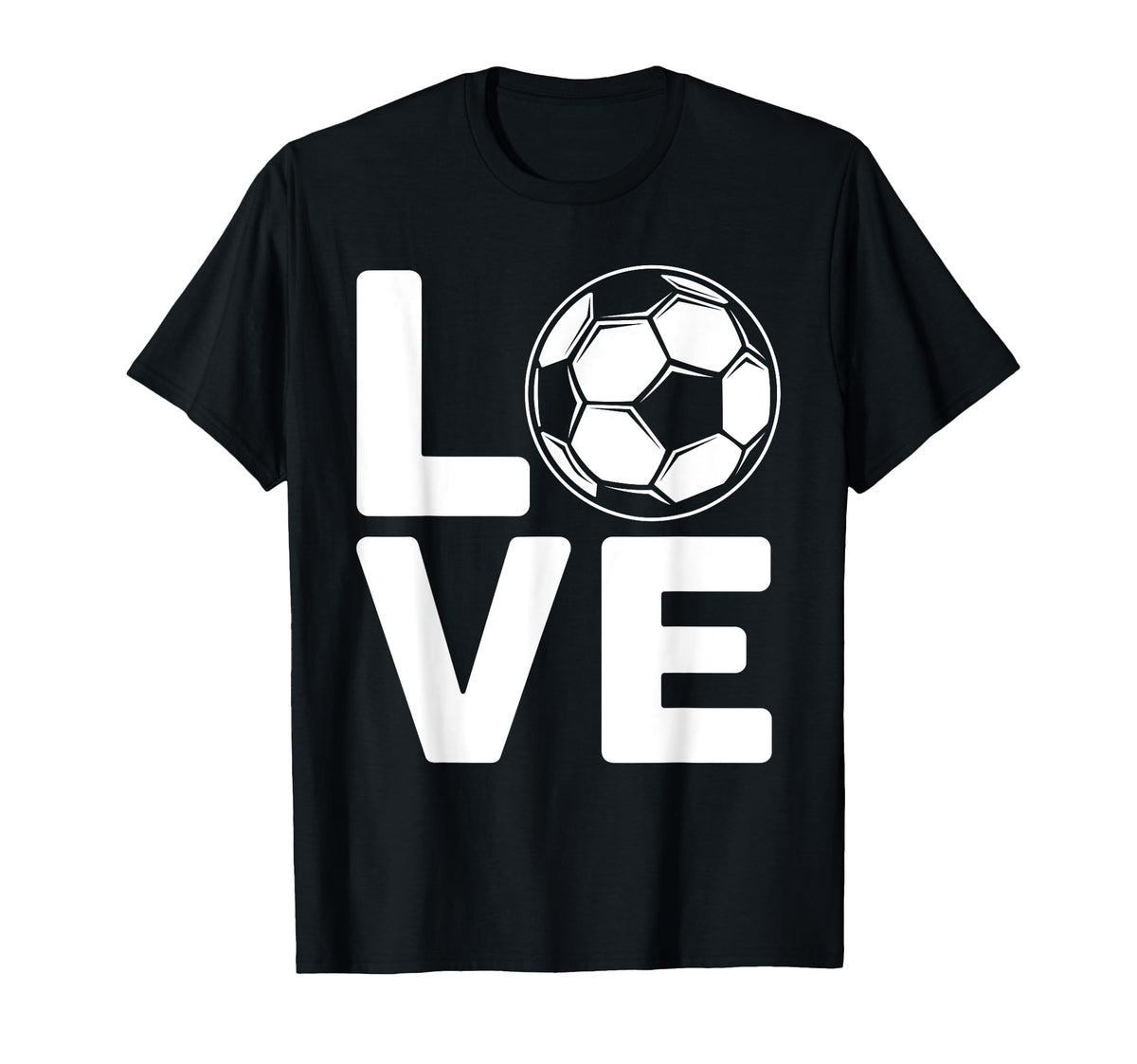 Love Football Or Soccer T-Shirt - Aesthetic Graphic Unisex