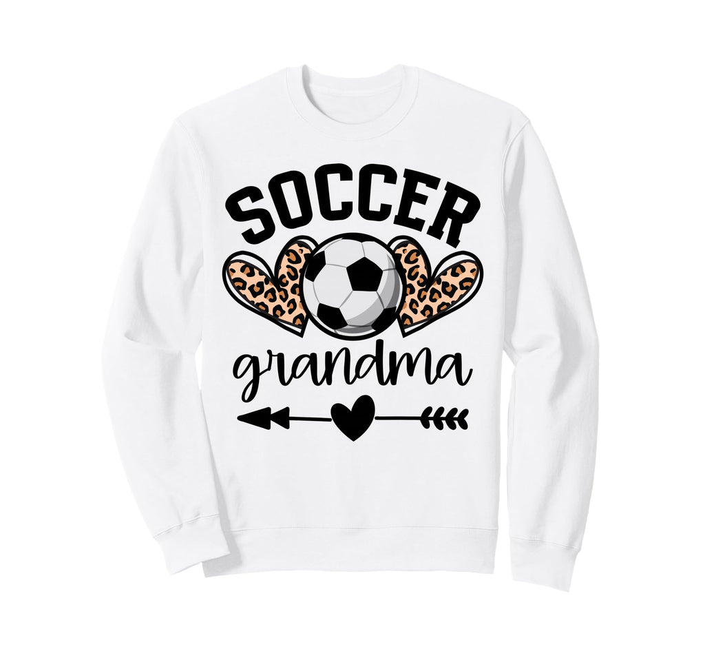 Soccer Grandma Womens Soccer Day Sweatshirt - Trendy Graphic for Adults