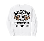 Soccer Grandma Womens Soccer Day Sweatshirt - Graphic Print Men Women