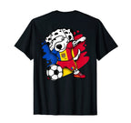 Dabbing Dalmatian Moldova Soccer T-Shirt - Fun Novelty Design for Adults