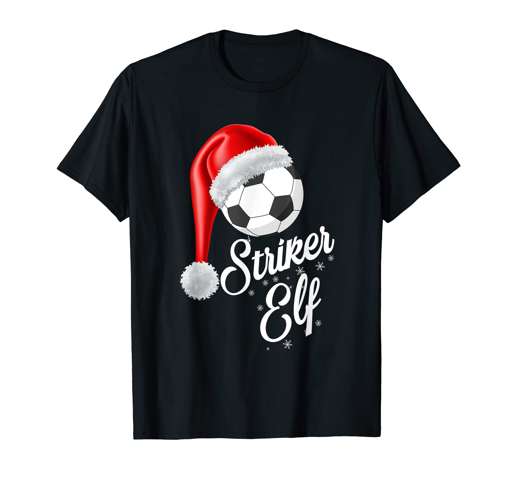 Soccer Elf Forward Soccer Player T-Shirt - Aesthetic Graphic Men Women